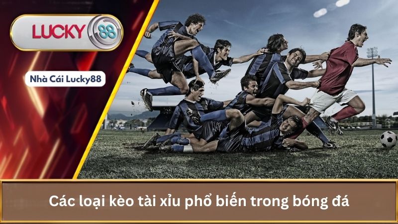 Các loại kèo tài xỉu phổ biến trong bóng đá