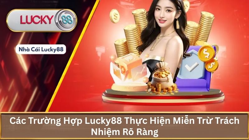 Các trường hợp Lucky88 thực hiện miễn trừ trách nhiệm rõ ràng
