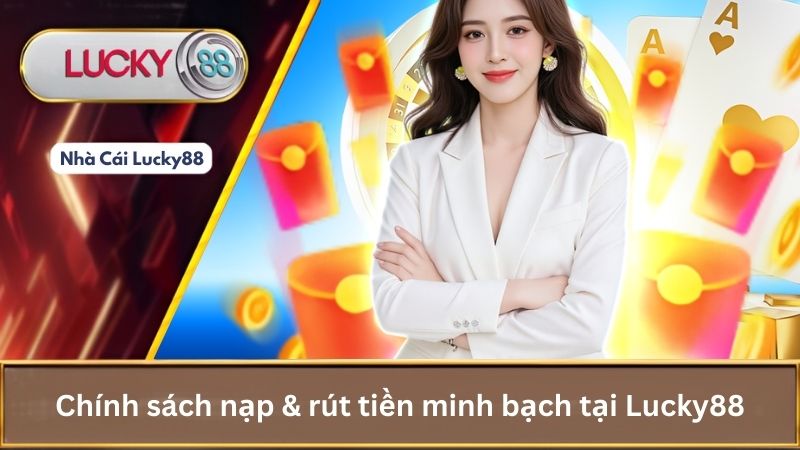 Chính sách nạp & rút tiền minh bạch tại Lucky88