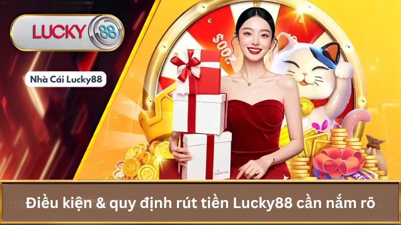 Điều kiện & quy định rút tiền Lucky88 cần nắm rõ