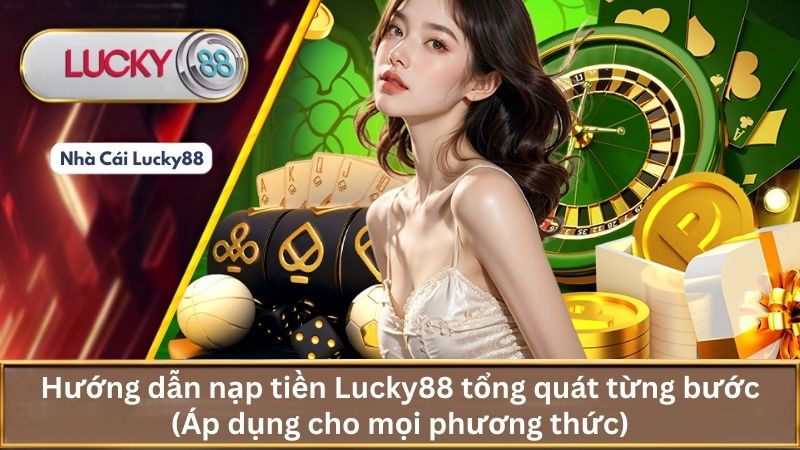 Hướng dẫn nạp tiền Lucky88 tổng quát từng bước