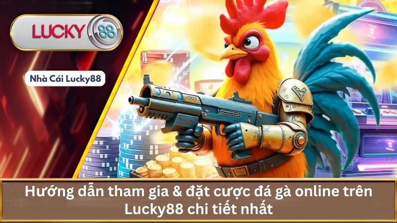 Hướng dẫn tham gia & đặt cược đá gà online trên Lucky88 chi tiết nhất