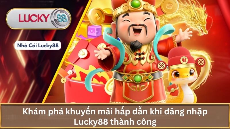 Khám phá khuyến mãi hấp dẫn khi đăng nhập Lucky88 thành công