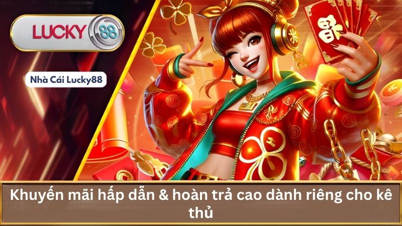 Khuyến mãi hấp dẫn & hoàn trả cao dành riêng cho kê thủ