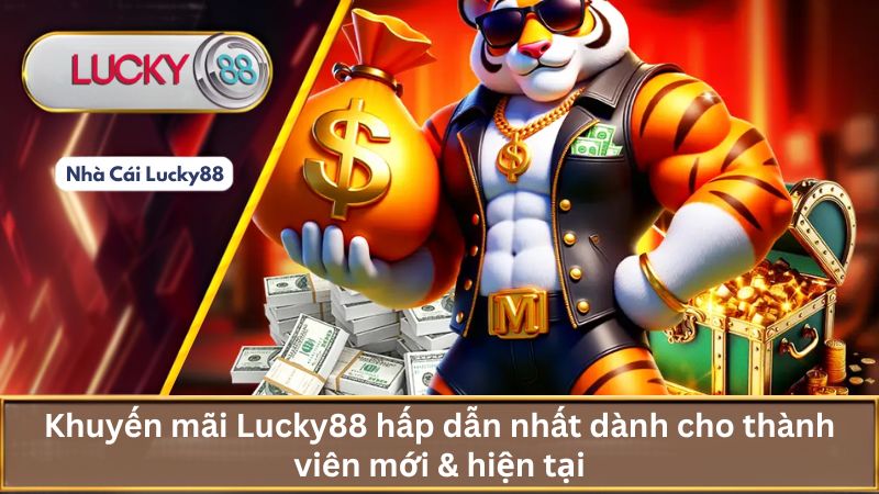 Khuyến mãi Lucky88 hấp dẫn nhất dành cho thành viên mới & hiện tại