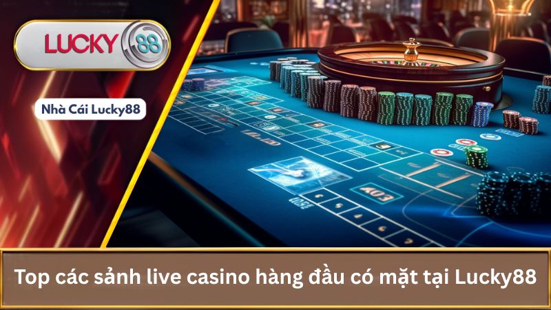 Live Casino Lucky88: Trải Nghiệm Chân Thực, Ưu Đãi Khủng 2 Top các sảnh live casino hàng đầu có mặt tại Lucky88