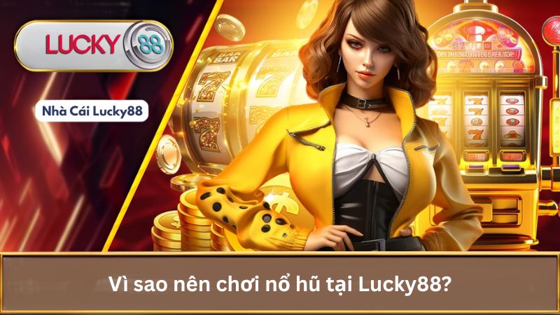 Nổ Hũ Lucky88: Game Slot Đổi Thưởng, Jackpot Siêu Khủng 1 Vì sao nên chơi nổ hũ tại Lucky88?